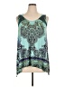 World Unity Teal Sleeveless Blouse Size 0X - photo 1