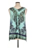 World Unity Teal Sleeveless Blouse Size 0X - photo 2