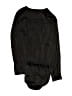 Lands' End 100% Polyester Black Long Sleeve Blouse Size 8 - photo 2