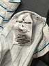 Eddie Bauer Stripes Teal Short Sleeve Button-Down Shirt Size 5 - photo 4