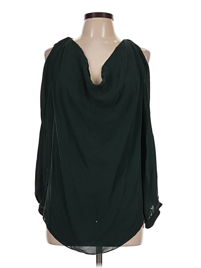Pre-owned Haute Hippie Sleeveless Blouse In Green