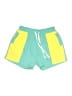 Assorted Brands Color Block Green Athletic Shorts Size M - photo 1