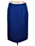 Evan Picone 100% Polyester Solid Blue Formal Skirt Size 12 Petite - photo 2