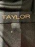 Taylor 100% Polyester Metallic Black Cocktail Dress Size 8 - photo 7