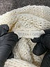 Eileen Fisher Ivory Turtleneck Sweater Size M (estimated) - photo 7