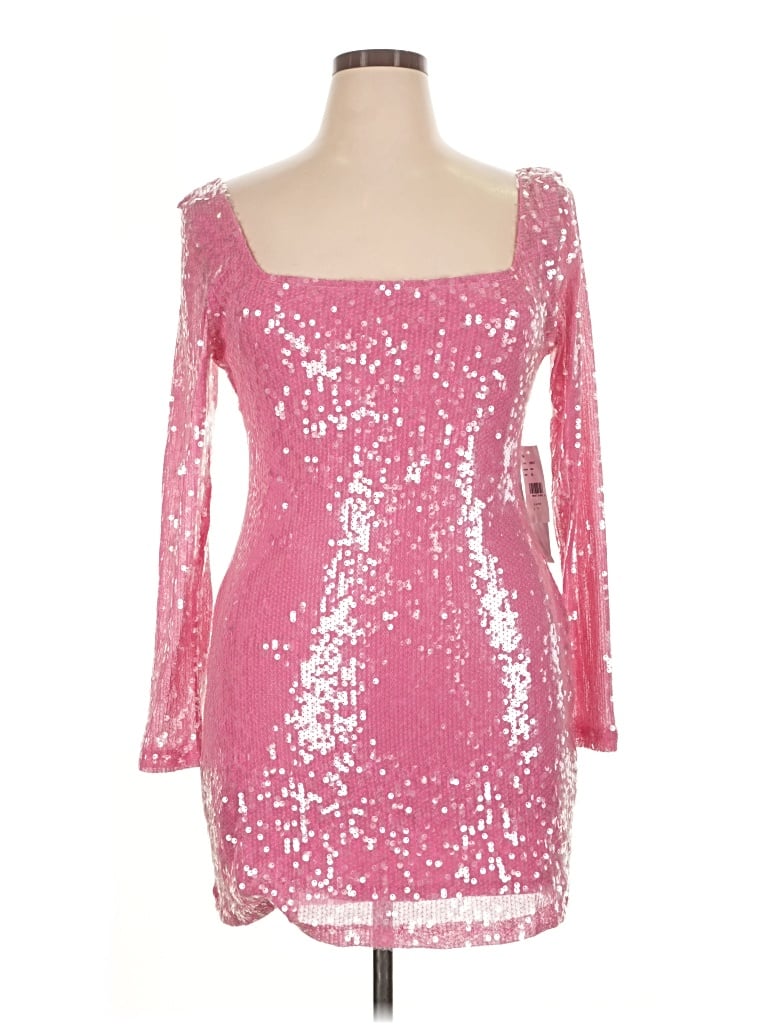 Jump Apparel Cocktail Dress In Pink