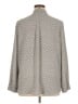 Ann Taylor 100% Polyester Gray Long Sleeve Blouse Size XL - photo 2