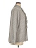 Ann Taylor 100% Polyester Gray Long Sleeve Blouse Size XL - photo 4