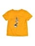Unbranded Print Yellow Short Sleeve T-Shirt Size 7 - 8 - photo 1