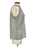 BCBGMAXAZRIA Gray Sleeveless Blouse Size S - photo 4