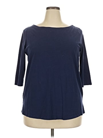 Woman Within 3/4 Sleeve T-Shirt (view 1)