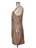 Venus Solid Tan Cocktail Dress Size L - photo 5