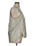 Athleta Metallic Silver Sleeveless Blouse Size XL - photo 4