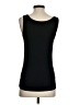 Caslon 100% Cotton Black Tank Top Size S - photo 2