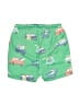 Mini Boden Graphic Green Shorts Size 12-18 mo - photo 2