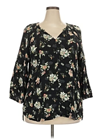 Lane Bryant 3/4 Sleeve Blouse (view 1)