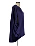 St. John Purple 3/4 Sleeve Blouse Size S - photo 4