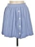Shein Solid Blue Casual Skirt Size M - photo 1