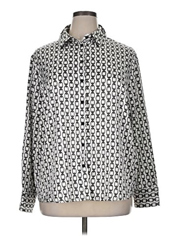 Cupcakes & Cashmere Long Sleeve Blouse (view 1)