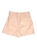 Paige 100% Polyurethane Solid Tan Shorts Size 12 - photo 2