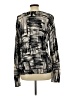 Studio Works Black Long Sleeve Blouse Size L - photo 2