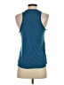 Nike 100% Polyester Blue Active Tank Size S - photo 2