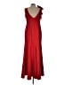 Mac Duggal 100% Polyester Solid Red Cocktail Dress Size 10 - photo 2