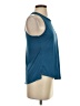 Nike 100% Polyester Blue Active Tank Size S - photo 4