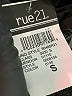 rue21 100% Polyester Black 3/4 Sleeve Blouse Size S - photo 5