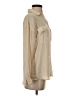 Uniqlo 100% Polyester Ivory Long Sleeve Blouse Size XS - photo 4