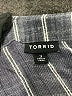 Torrid 100% Rayon Gray Long Sleeve Blouse Size 3X Plus (3) - photo 7