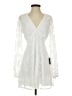 Lulus 100% Polyester White Cocktail Dress Size S - photo 1