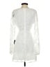 Lulus 100% Polyester White Cocktail Dress Size S - photo 2