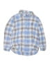 Ralph Lauren Plaid Blue Long Sleeve Button-Down Shirt Size 6 - photo 1