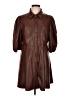 Dolce Cabo 100% Polyurethane Brown Coat Size L - photo 1