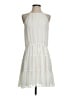 Naked Zebra 100% Polyester Solid White Casual Dress Size S - photo 1