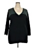 Grace Elements Black 3/4 Sleeve Top Size 2X - photo 1