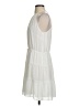 Naked Zebra 100% Polyester Solid White Casual Dress Size S - photo 5