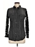 Rails 100% Tencel Gray Long Sleeve Button-Down Shirt Size M - photo 1
