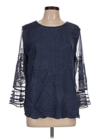 Chico's 3/4 Sleeve Blouse (view 1)