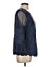 Chico's 100% Rayon Blue 3/4 Sleeve Blouse Size Lg (2) - photo 4
