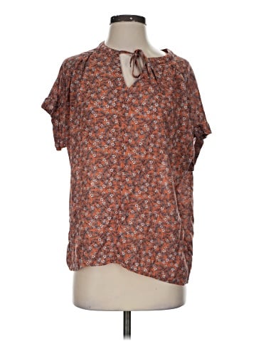 Caslon Short Sleeve Blouse (view 1)