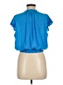 Ramy Brook Blue Short Sleeve Blouse Size M - photo 2