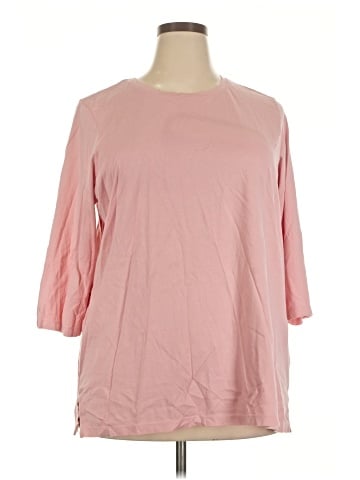 Lands' End 3/4 Sleeve T-Shirt (view 1)