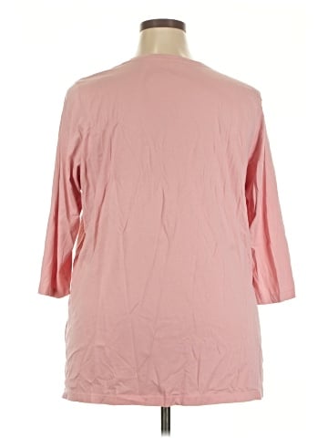 Lands' End 3/4 Sleeve T-Shirt (view 2)