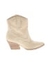 Dolce Vita Ivory Ankle Boots Size 7 1/2 - photo 1