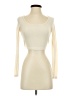 Shein Ivory 3/4 Sleeve T-Shirt Size 2 - photo 1