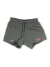 Nike 100% Polyester Solid Gray Athletic Shorts Size L - photo 1