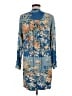 Tiny 100% Rayon Blue Long Sleeve Blouse Size M - photo 2