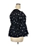 Lane Bryant Black 3/4 Sleeve Blouse Size 18 - photo 4